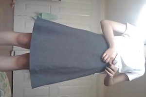 Alexa的紧张的阴部宽阔